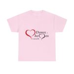 Rosa claro - Camiseta «Dones, homes i cavalls»