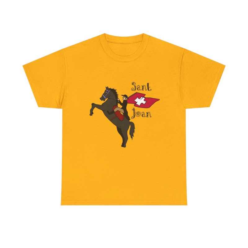Amarillo dorado - Camiseta Sant Joan