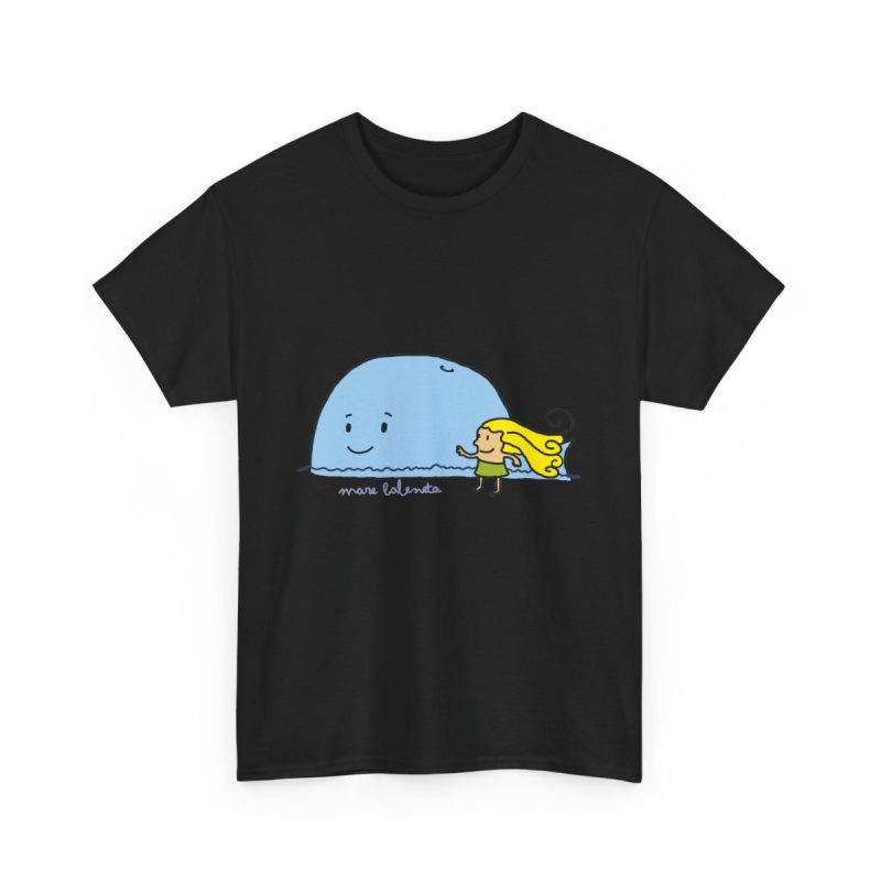 Negro - Camiseta «mare baleneta»