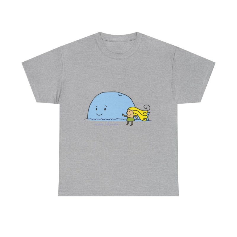 Gris jaspeado - Camiseta «mare baleneta»