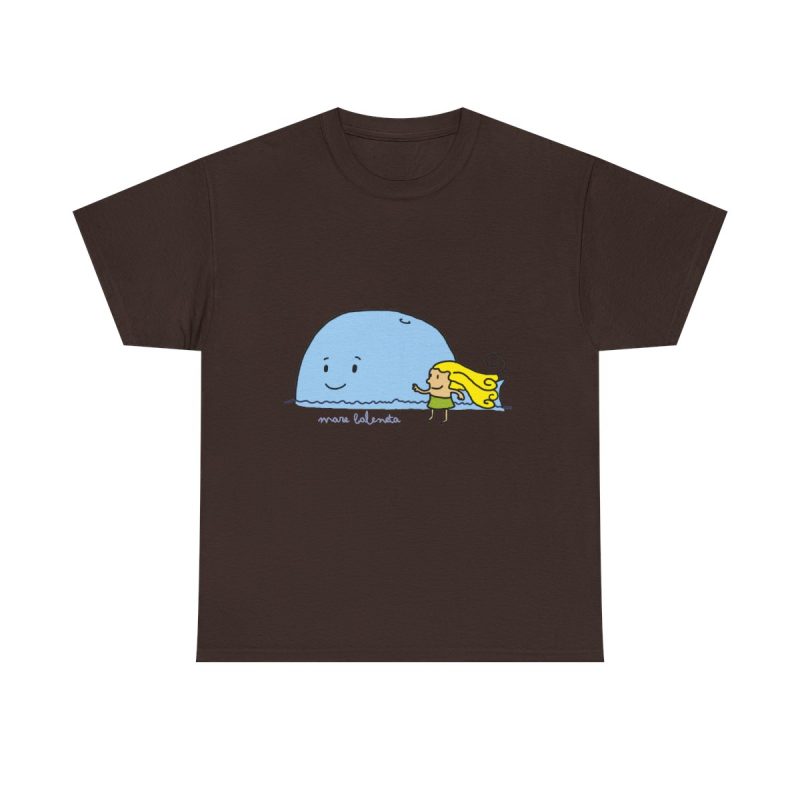 Marron chocolate - Camiseta «mare baleneta»