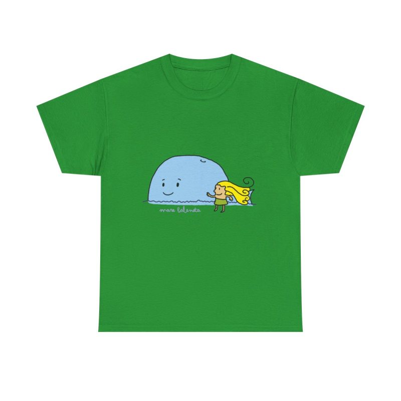 Verde irlandes - Camiseta «mare baleneta»