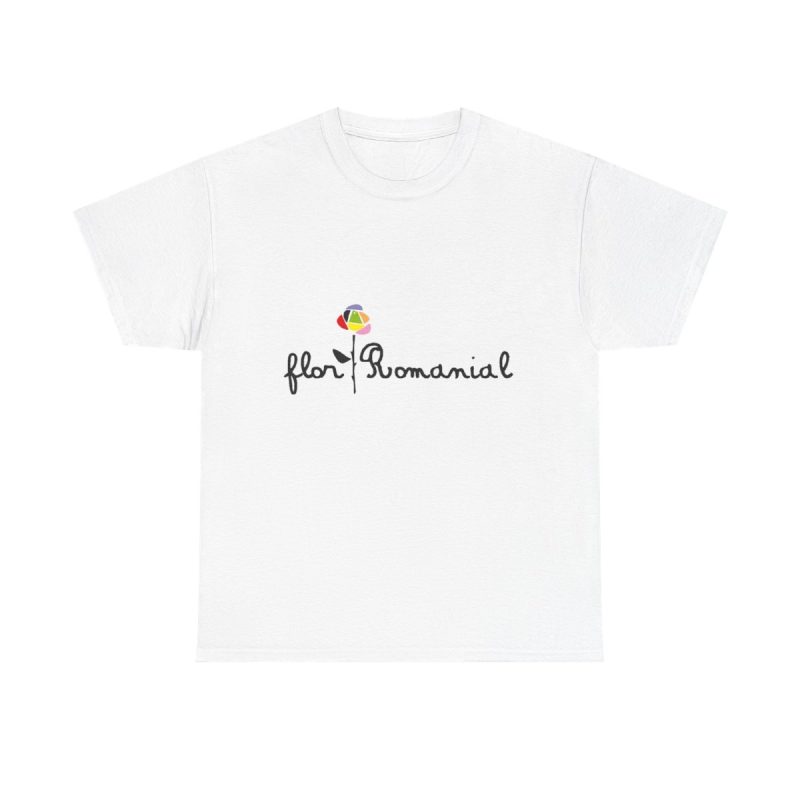 Blanco - Camiseta Flor Romaniál Blanco - Camiseta Flor Romaniál