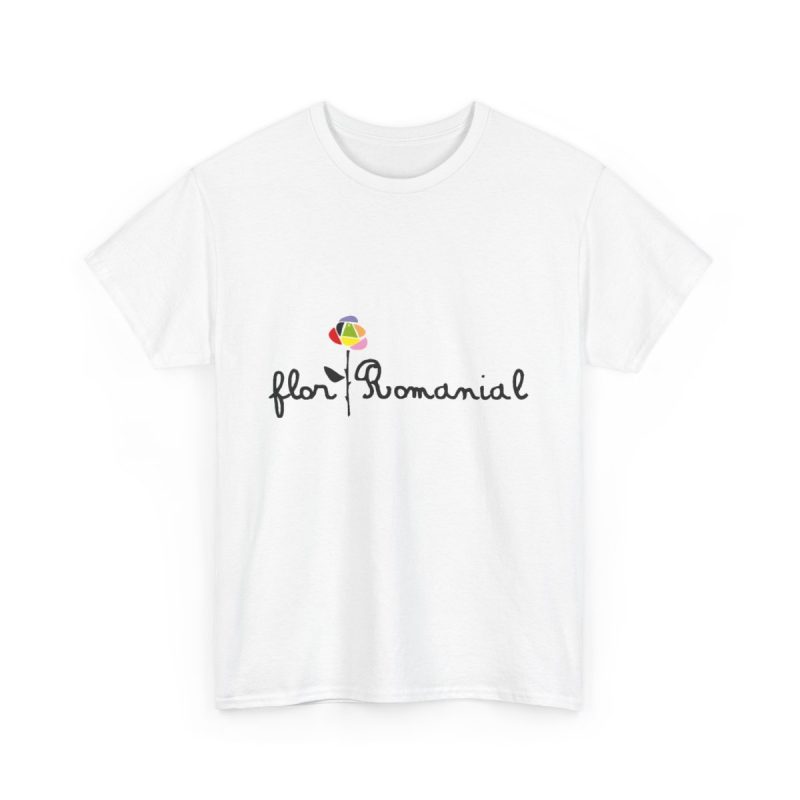 Blanco - Camiseta Flor Romaniál