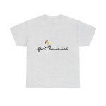 Gris ceniza - Camiseta Flor Romaniál Gris ceniza - Camiseta Flor Romaniál