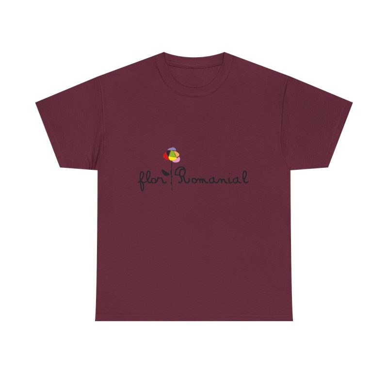 Granate - Camiseta Flor Romaniál