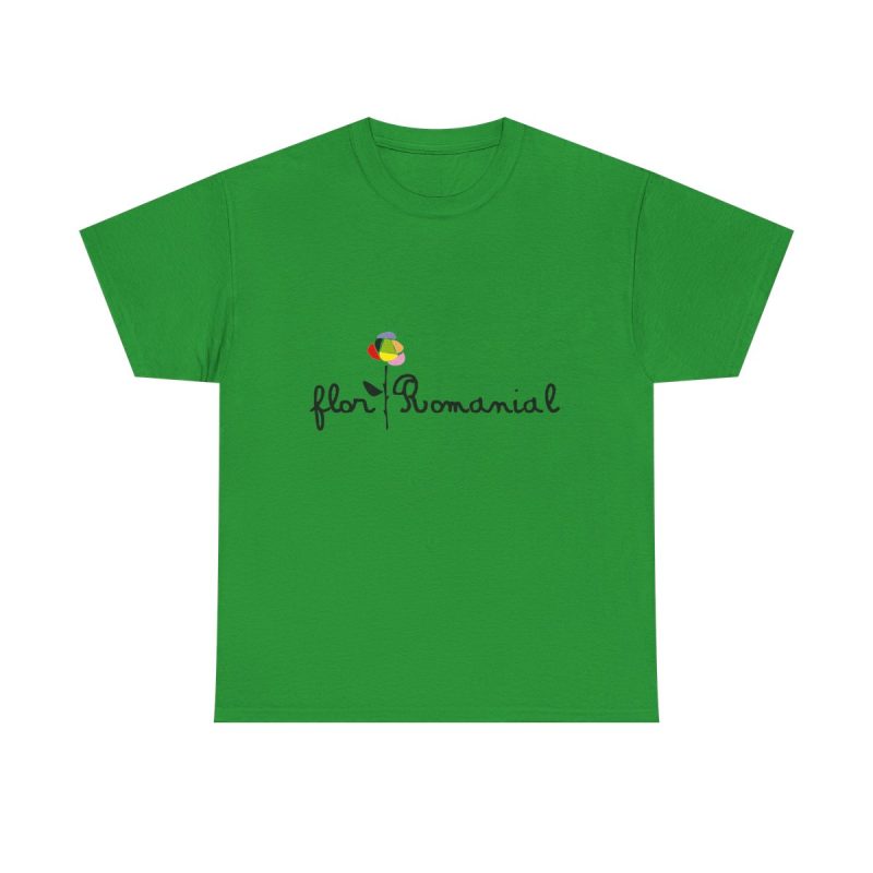 Verde irlandes - Camiseta Flor Romaniál