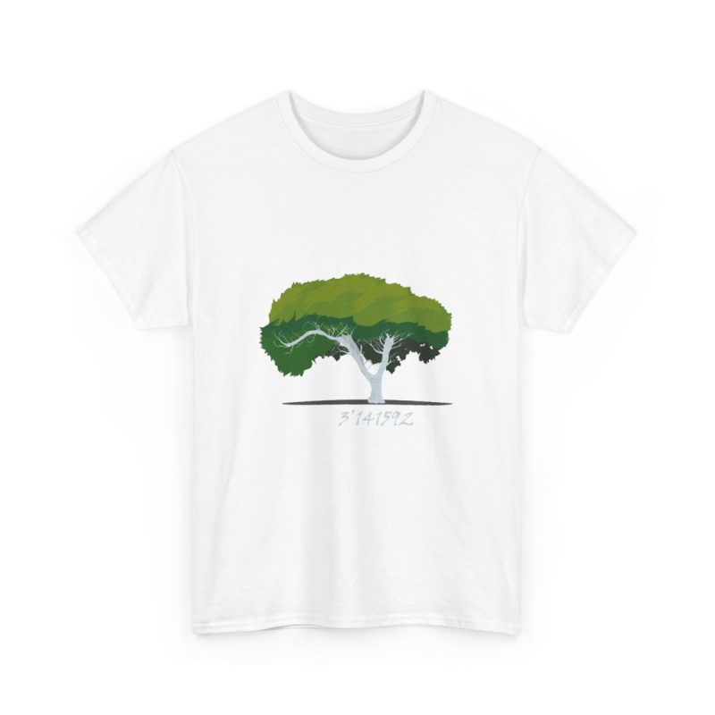 Blanco - Camiseta número pi