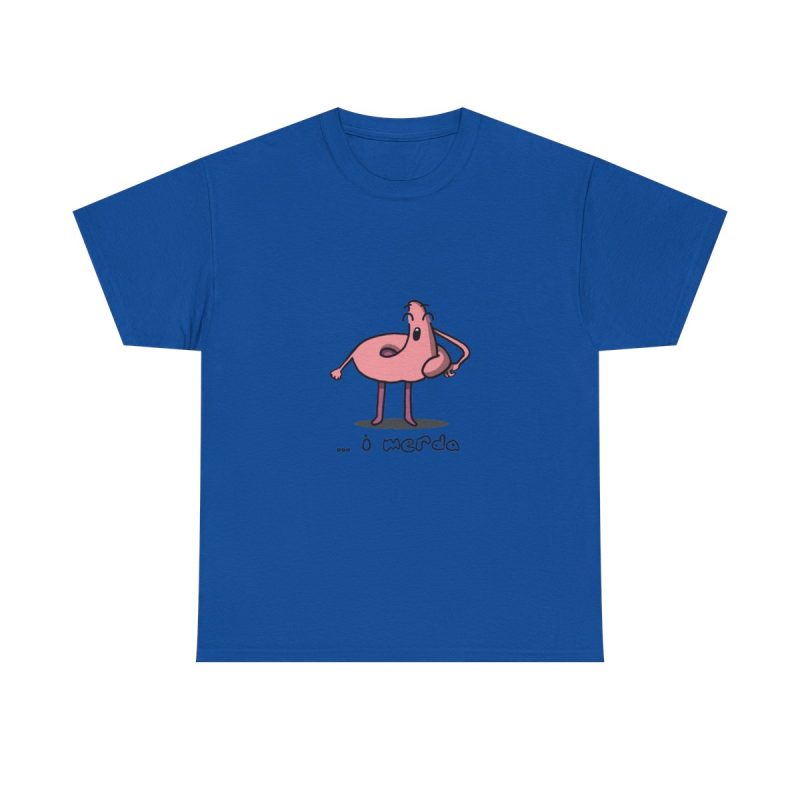Azul royal - Camiseta «i merda»