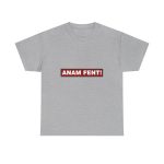 Gris jaspeado - Camiseta «ANAM FENT!» Gris jaspeado - Camiseta «ANAM FENT!»