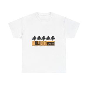 Blanco - Camiseta unisex Quinto Pino Taronja