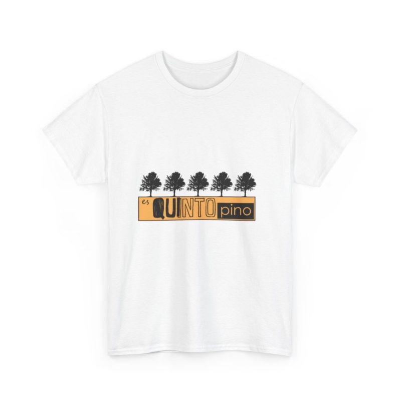 Blanco - Camiseta unisex Quinto Pino Taronja