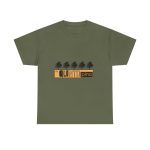 Verde militar - Camiseta unisex Quinto Pino Taronja Verde militar - Camiseta unisex Quinto Pino Taronja