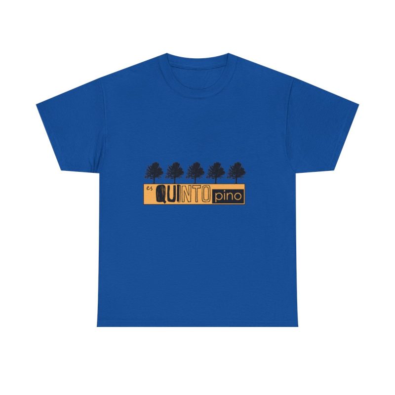 Azul royal - Camiseta unisex Quinto Pino Taronja