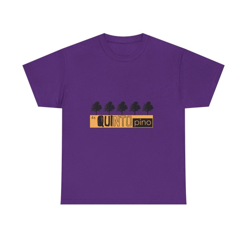 Morado - Camiseta unisex Quinto Pino Taronja
