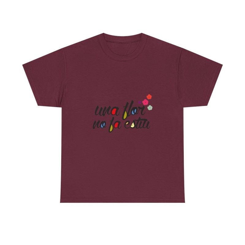 Granate - Camiseta «Una flor no fa estiu»