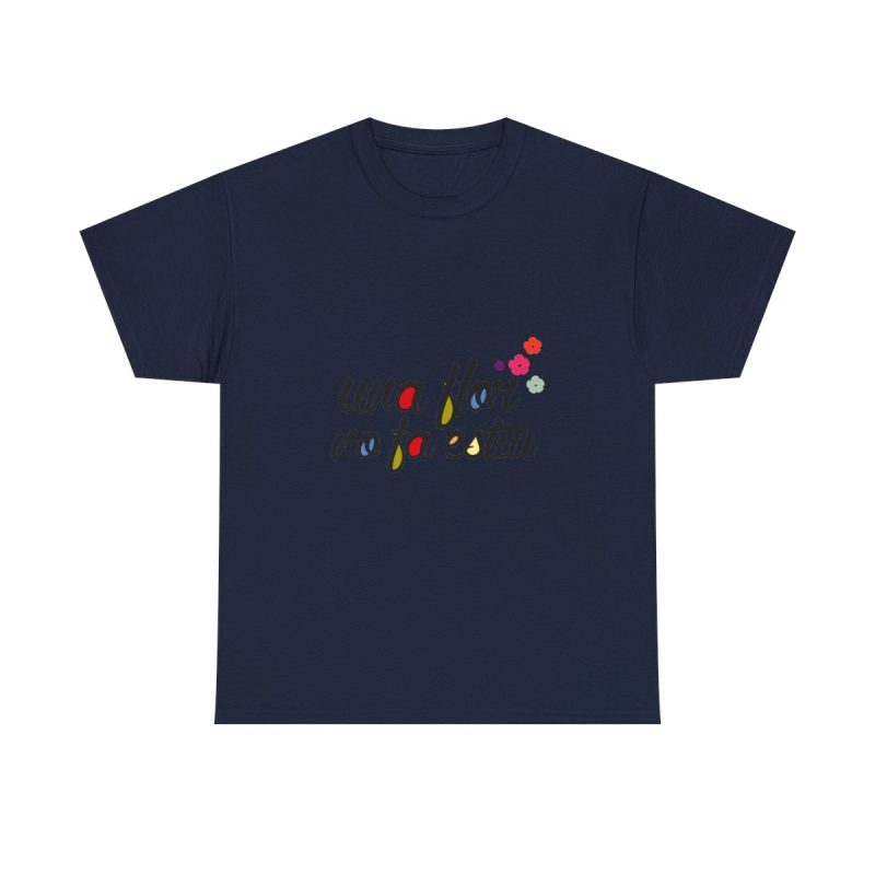 Azul marino - Camiseta «Una flor no fa estiu»