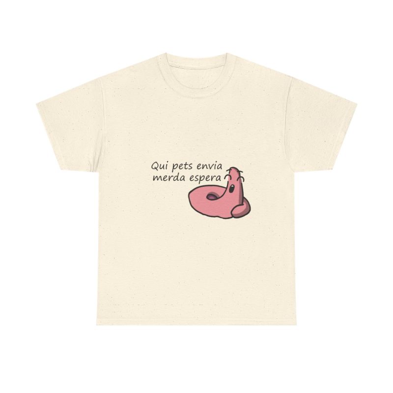Natural - Camiseta «Qui pets envia»