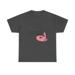 Gris oscuro jaspeado - Camiseta «Qui pets envia» Gris oscuro jaspeado - Camiseta «Qui pets envia»