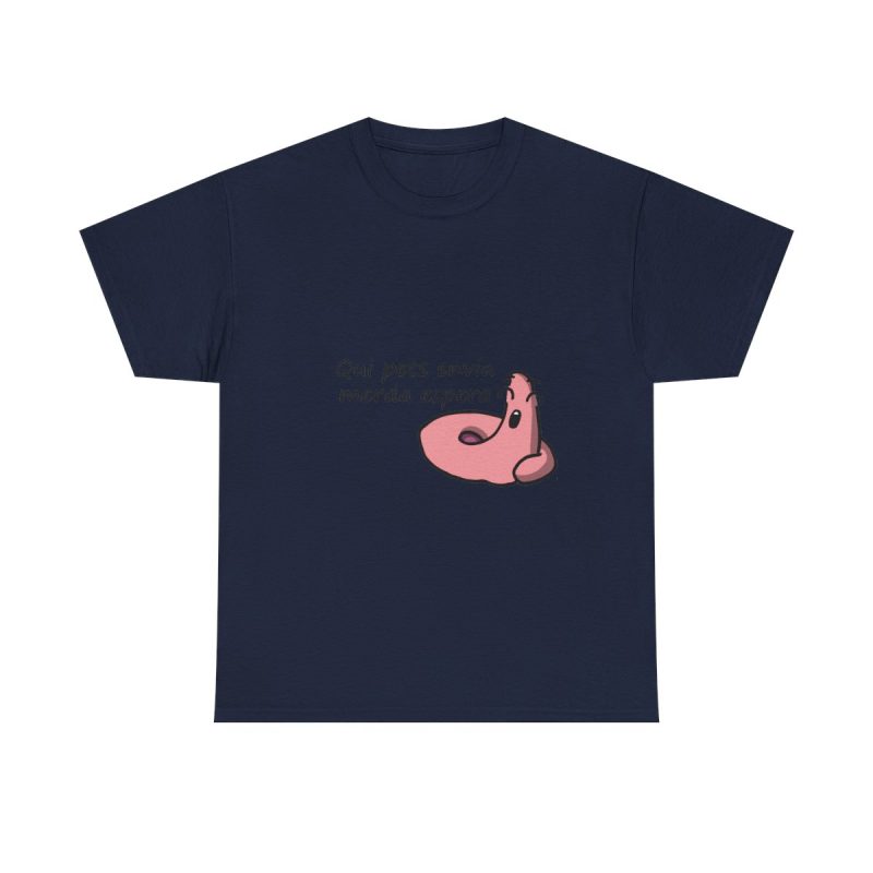 Azul marino - Camiseta «Qui pets envia»