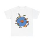 Blanco - Camiseta «Cada casa és un món»