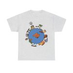 Gris ceniza - Camiseta «Cada casa és un món»
