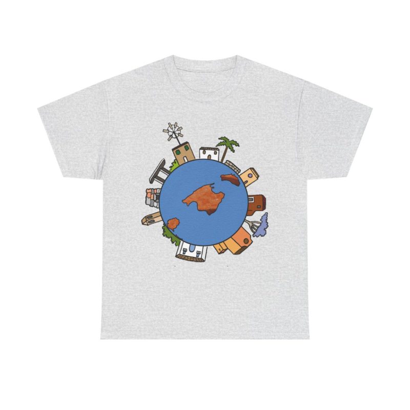 Gris ceniza - Camiseta «Cada casa és un món»