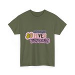 Verde militar - Camiseta «Divendres, faves tendres»
