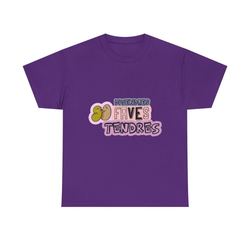 Morado - Camiseta «Divendres, faves tendres»