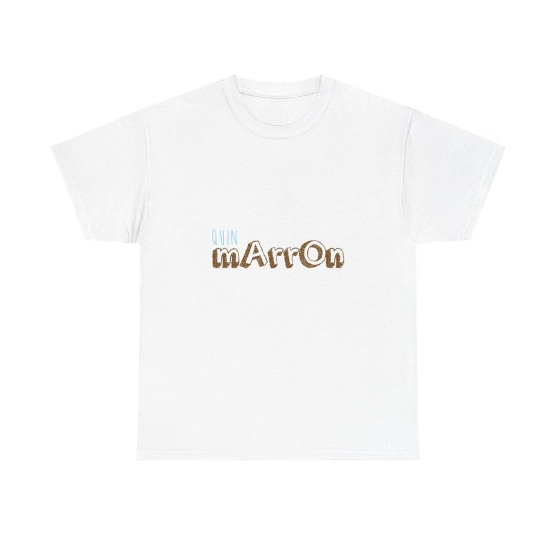 Blanco - Camiseta «Quin marrón» Blanco - Camiseta «Quin marrón»