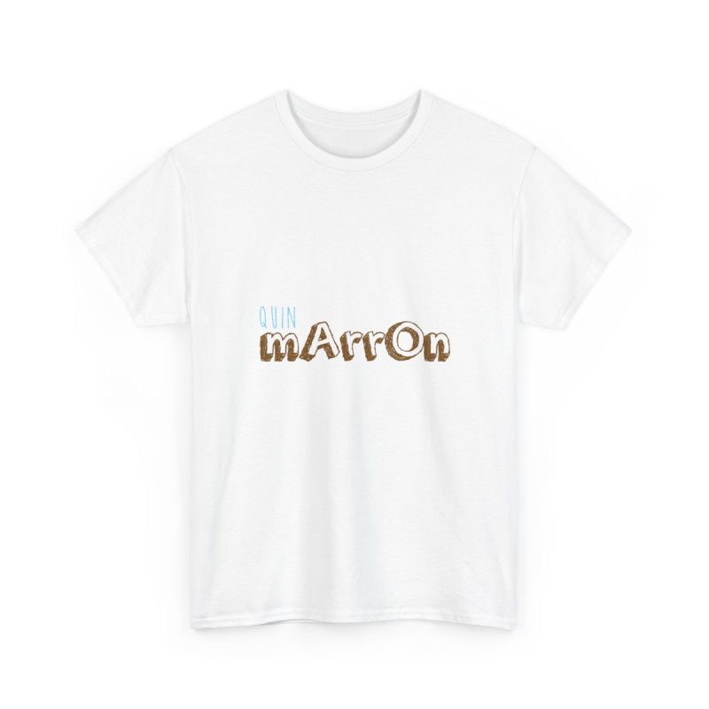 Blanco - Camiseta «Quin marrón»