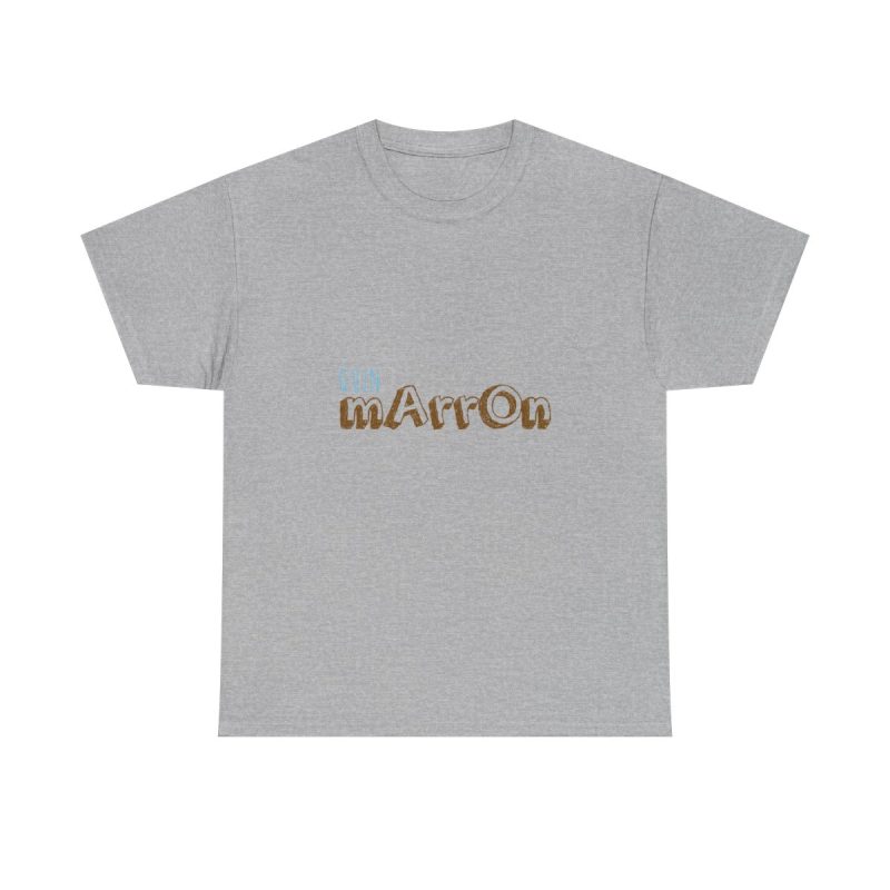 Gris jaspeado - Camiseta «Quin marrón»