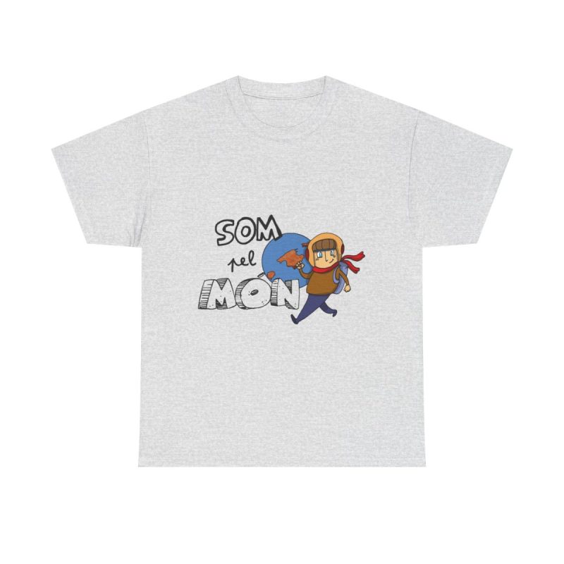 Gris ceniza - Camiseta «Som pel món»