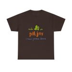 Marron chocolate - Camiseta «Cada dia va pitjor i avui pareix demà» Marron chocolate - Camiseta «Cada dia va pitjor i avui pareix demà»