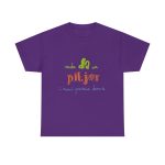 Morado - Camiseta «Cada dia va pitjor i avui pareix demà» Morado - Camiseta «Cada dia va pitjor i avui pareix demà»
