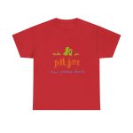 Rojo - Camiseta «Cada dia va pitjor i avui pareix demà» Rojo - Camiseta «Cada dia va pitjor i avui pareix demà»