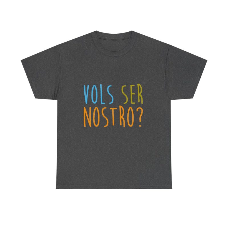 Gris oscuro jaspeado - Vols ser nostro?