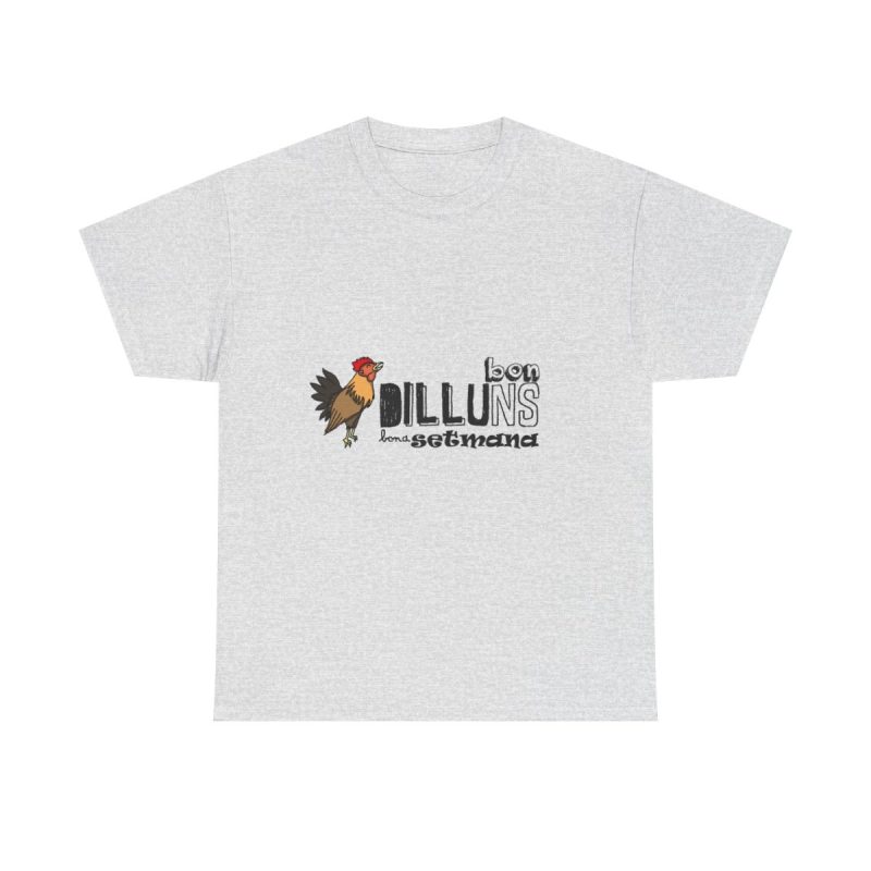 Gris ceniza - Camiseta Dilluns Gall