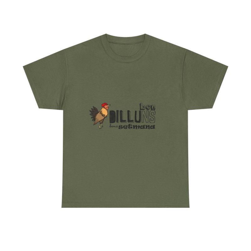 Verde militar - Camiseta Dilluns Gall