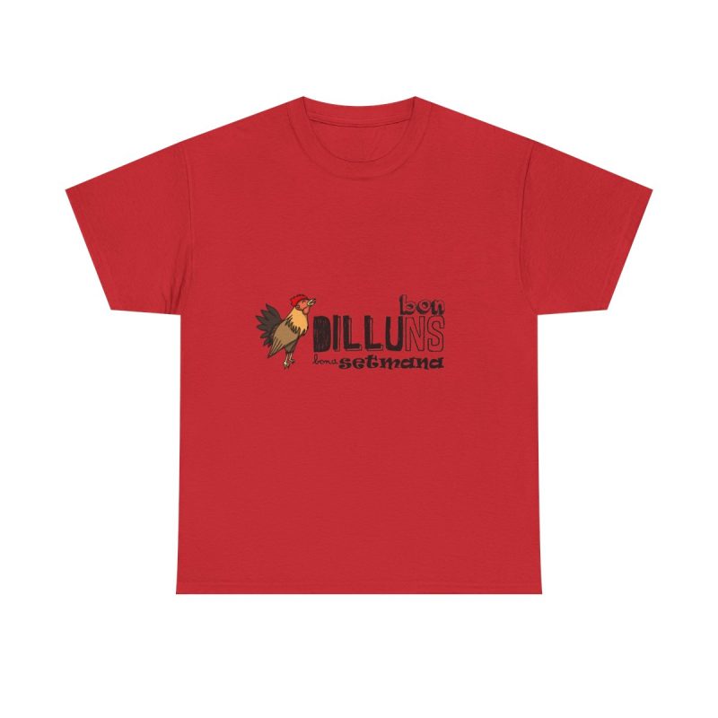 Rojo - Camiseta Dilluns Gall