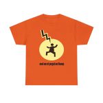 Naranja - Camiseta «Mal no et toqui un llamp» Naranja - Camiseta «Mal no et toqui un llamp»