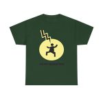 Verde bosque - Camiseta «Mal no et toqui un llamp» Verde bosque - Camiseta «Mal no et toqui un llamp»