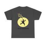 Gris oscuro jaspeado - Camiseta «Mal no et toqui un llamp» Gris oscuro jaspeado - Camiseta «Mal no et toqui un llamp»