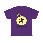 Morado - Camiseta «Mal no et toqui un llamp» Morado - Camiseta «Mal no et toqui un llamp»
