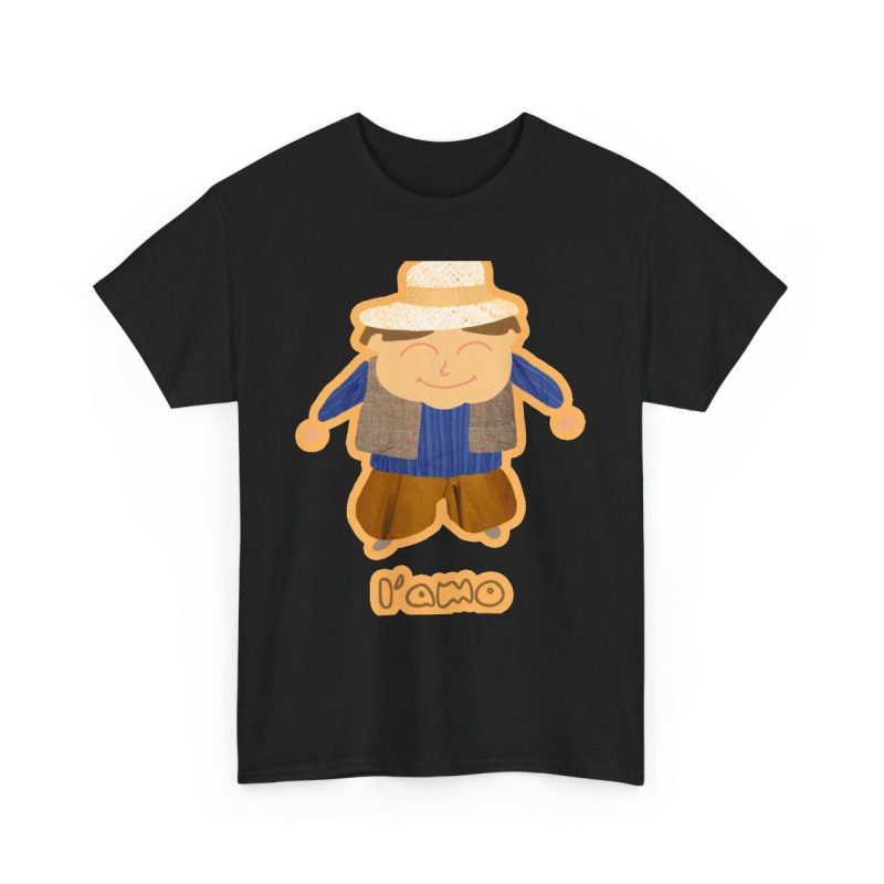 Negro - Camiseta «L’amo» pages