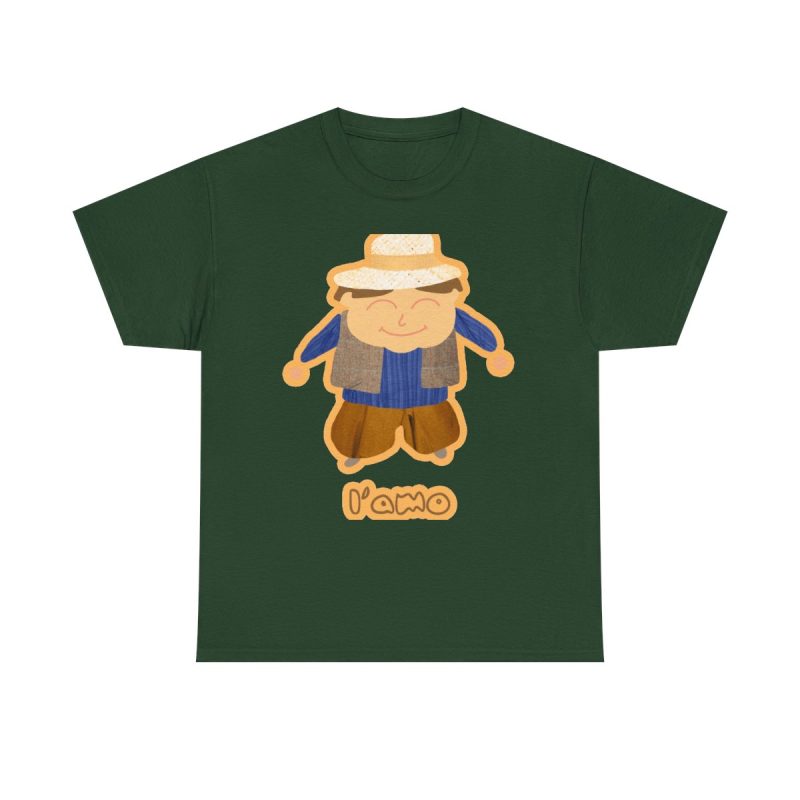 Verde bosque - Camiseta «L’amo» pages
