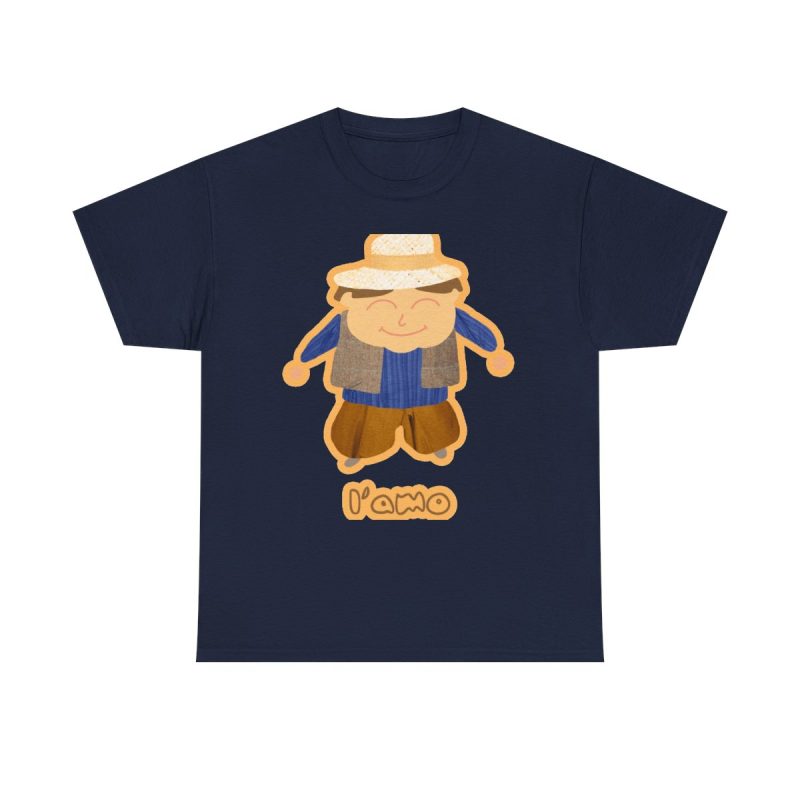Azul marino - Camiseta «L’amo» pages