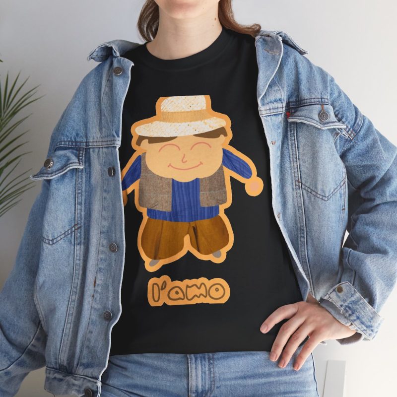 Camiseta «L’amo» pages