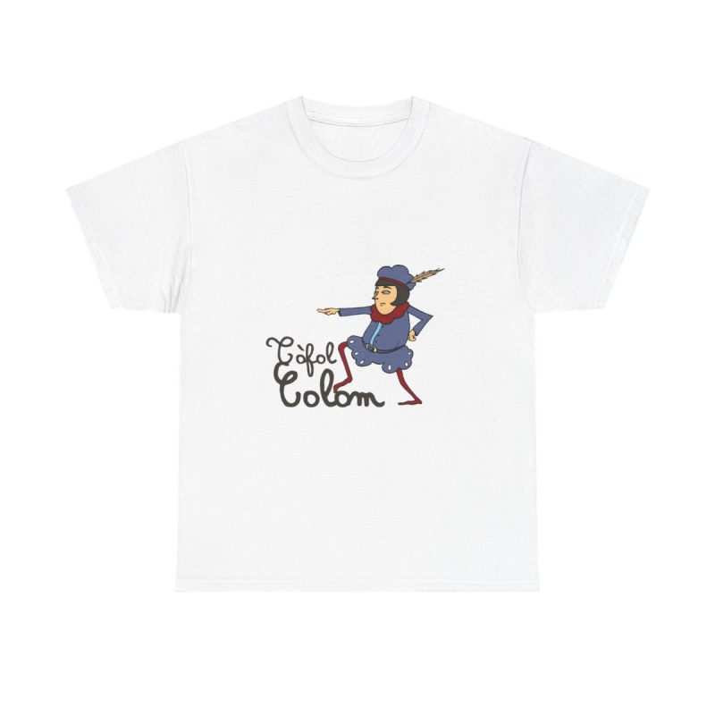 Blanco - Camiseta Tòfol Colom Blanco - Camiseta Tòfol Colom