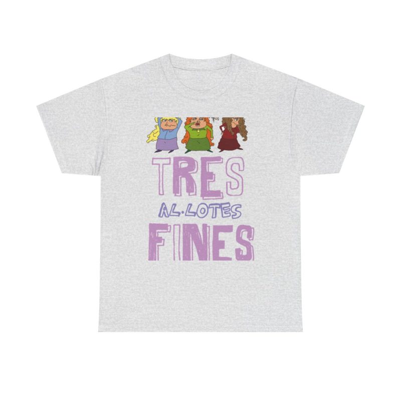 Gris ceniza - Camiseta «Tres al·lotes fines»